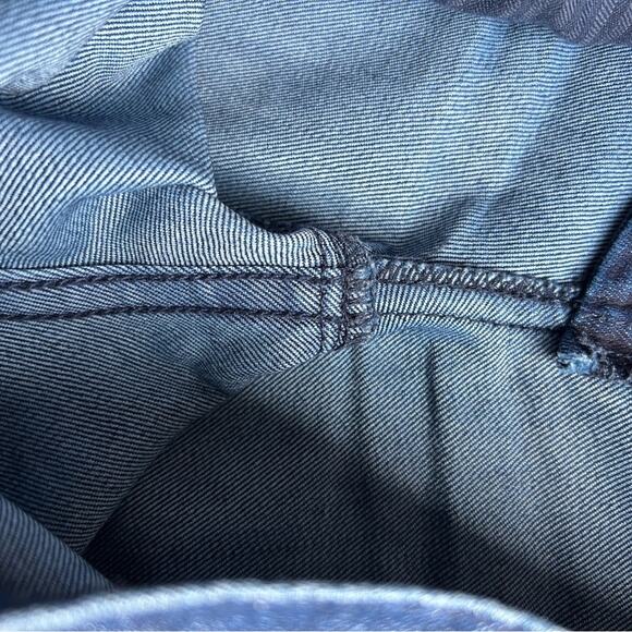 Anlo dark wash flare jeans braided pocket Size 28 - Picture 8 of 8